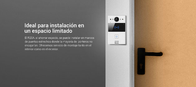 Videoportero Akuvox R20A - instalación